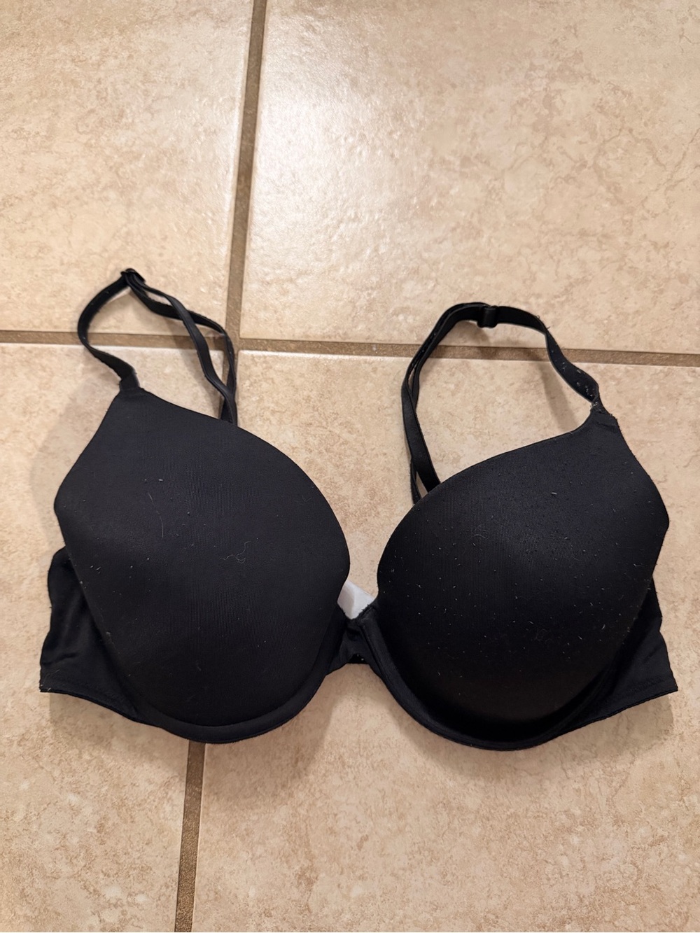 Black Smooth T-Shirt Bra